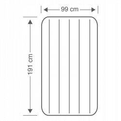 Felfújható ágy Intex Classic Downy 191x99x25 cm