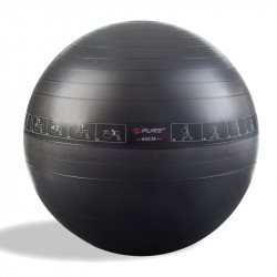 Gimnasztikai labda Pure2Improve 65 cm fekete Fitness Pure2Improve