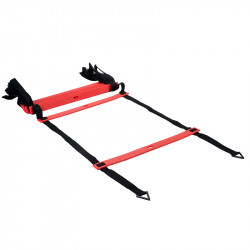 Koordinációs létra Pure2Improve PRO 450 cm piros-fekete