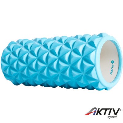 Masszázs henger Pure2Improve 14x33 cm türkiz