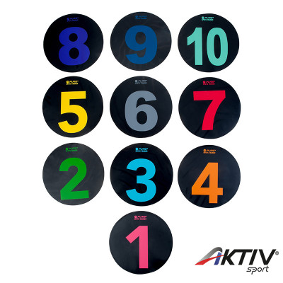 Jelölőkorong számozott 10 db-os szett