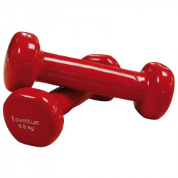 Kézisúlyzó Sveltus vinyl borítással 2x0,5 kg Fitness Sveltus