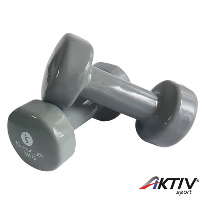 Kézisúlyzó Sveltus vinyl borítással 2x3 kg