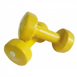 Kézisúlyzó Sveltus vinyl borítással 2x4 kg Fitness Sveltus