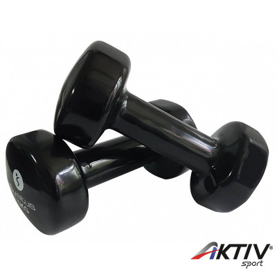 Kézisúlyzó Sveltus vinyl borítással 2x5 kg