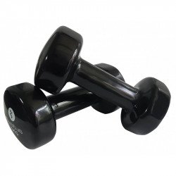 Kézisúlyzó Sveltus vinyl borítással 2x5 kg Fitness Sveltus