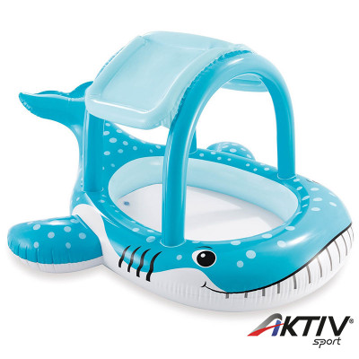 Bálna naptetős pancsoló Intex