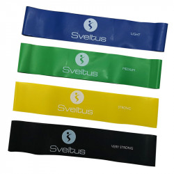 Gumihurok Sveltus mini band szett 25 cm Fitness Sveltus
