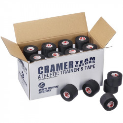Sport tape Cramer Team Colors 3,8 cm x 9,14 m fekete