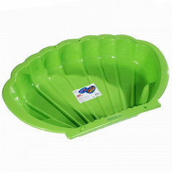 Kagyló formájú homokozó és medence zöld Játék Dorex