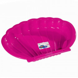 Kagyló formájú homokozó és medence magenta Játék Dorex