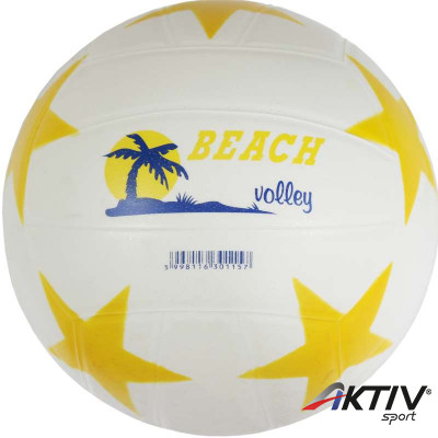 Strandröplabda kogelán sárga