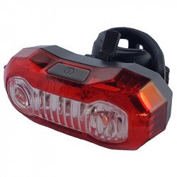 Lámpa hátsó Velotech 3+2x0,5W Sportszer Velotech