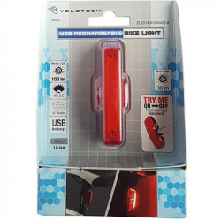 Lámpa Velotech hátsó villogó 16 Sportszer Velotech