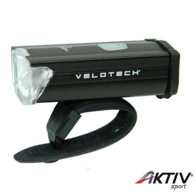 Kerékpár lámpa első Velotech alumínium