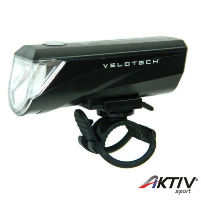 Kerékpár lámpa első Velotech 3 W elemes