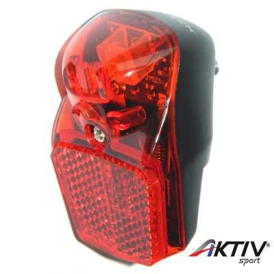 Kerékpár lámpa hátsó Velotech 1 LED