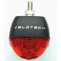 Kerékpár lámpa hátsó Velotech 1 LED