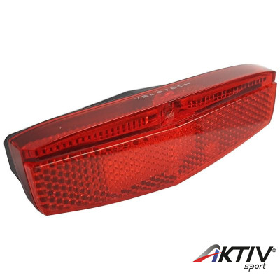 Kerékpár lámpa csomagtartóra USB 1 LED