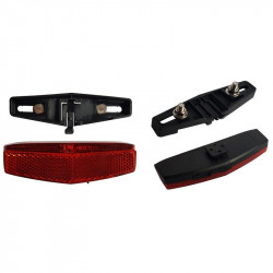 Kerékpár lámpa csomagtartóra USB 1 LED