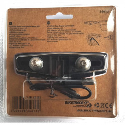 Kerékpár lámpa csomagtartóra USB 1 LED