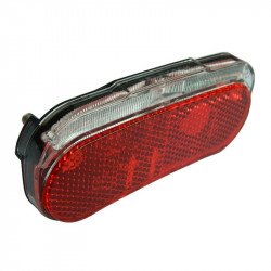 Kerékpár lámpa csomagtartóra dinamós Sportszer Velotech