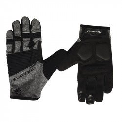 Kerékpár kesztyű Velotech hosszú ujjú szürke Sportszer Velotech