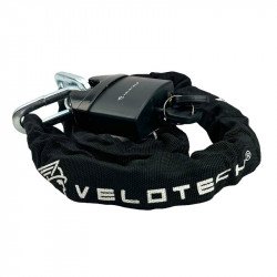 Kerékpárzár láncos Velotech 0,8x90 cm fekete BLACK WEEK Velotech