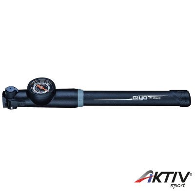 Kerékpár pumpa mini nyomásmérős Giyo műanyag