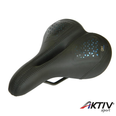 Kerékpár nyereg DDK Blue Gel trekking