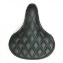Kerékpár nyereg DDK steppelt fekete