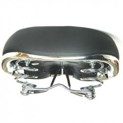 Kerékpár nyereg DDK steppelt fekete