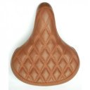 Kerékpár nyereg DDK steppelt barna