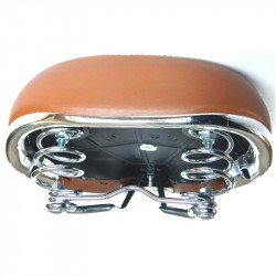 Kerékpár nyereg DDK steppelt barna