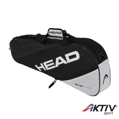 Tenisztáska Head Elite 3R Pro fekete-fehér