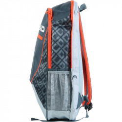 Hátizsák Head Core szürke-narancs
