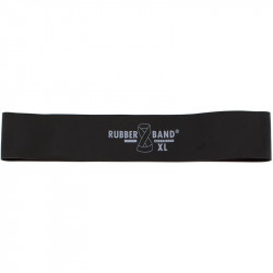 Erősítő szalag Mini Band XL szuper erős fekete Fitness Dittmann