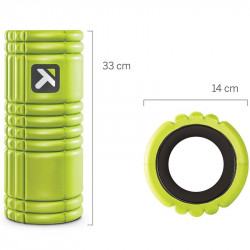 Masszázshenger TriggerPoint GRID 1.0 33 cm lime