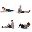 Masszázshenger TriggerPoint CHARGE Foam Roller 33x14 cm kék