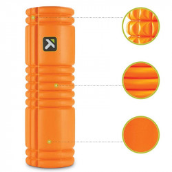 Masszázshenger vibrációs TriggerPoint GRID Vibe Plus 30 cm narancs
