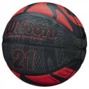 Kosárlabda Wilson Series 21 gumi 7-es méret piros-fekete