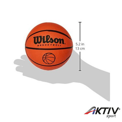Kosárlabda Wilson NCAA Micro gumi narancs