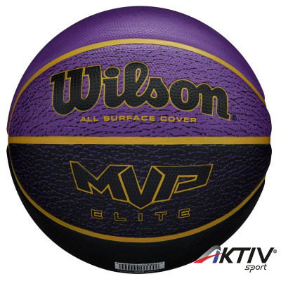 Kosárlabda Wilson MVP Elite gumi 7-es méret lila-fekete