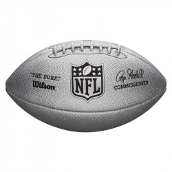 Amerikai focilabda Wilson Duke Metallic ezüst Sportszer Wilson