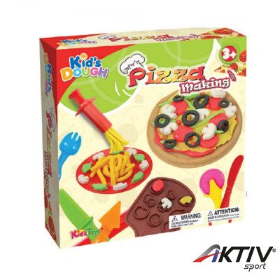 Pizzakészítő gyurmakészlet 13 darabos
