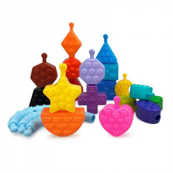 Ks Kids építhető formák 18 darabos