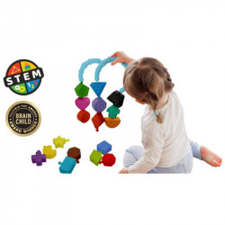 Ks Kids építhető formák 18 darabos