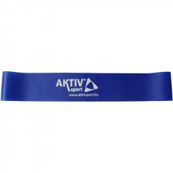 Mini band erősítő szalag 30 cm Aktivsport gyenge kék BLACK WEEK Aktivsport