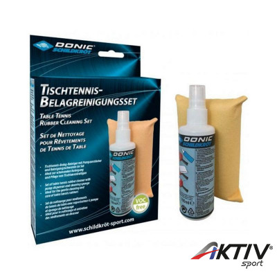 Ping-pong ütő tisztító Donic szett 100 ml