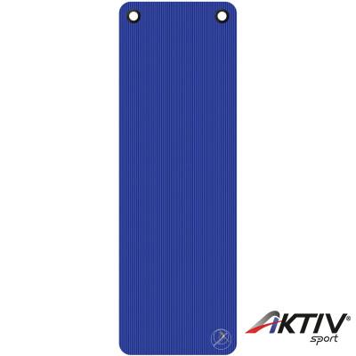 Fitnesz szőnyeg Trendy ProfiGymMat 180x60x1 cm felakasztható kék